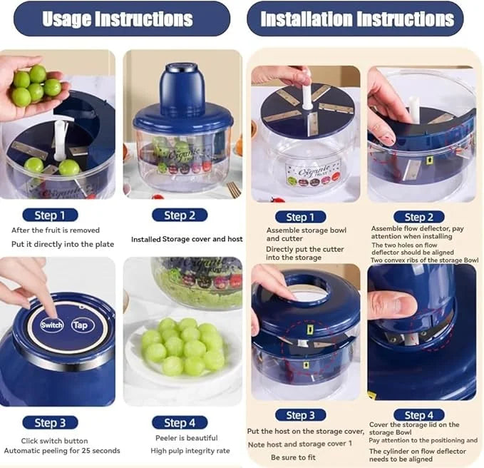 Auranza Electric Fruit Peeling Machine