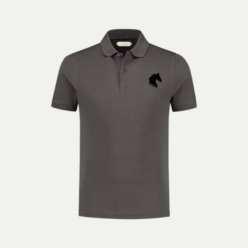 Auranza Charcoal Grey Polo Shirt