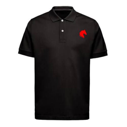 Auranza Black Polo Shirt