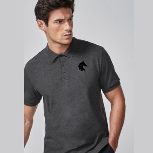 Auranza Charcoal Grey Polo Shirt