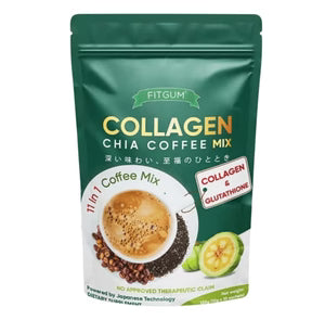 Fitgum - Collagen Chia Coffee Mix (Original) - Auranza Cart
