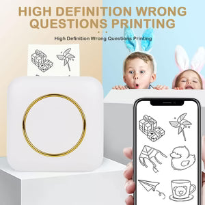 Portable Mini Printer - BT Instant Printing